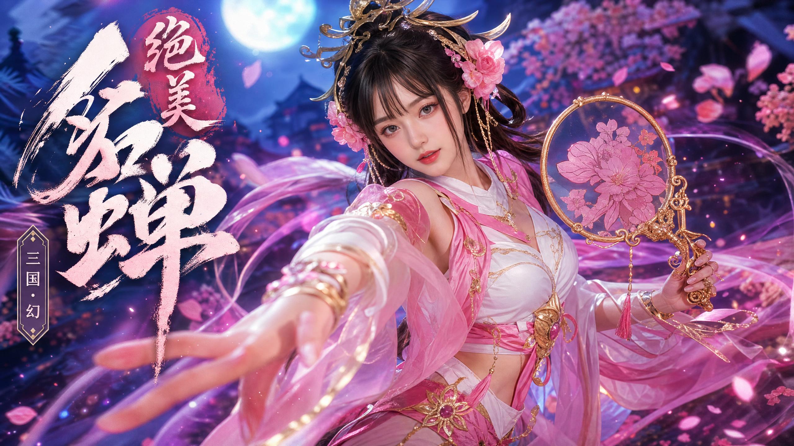 抖音揭秘-抖音揭秘动漫视频：绝美古风Cosplay·三国幻境视频演示